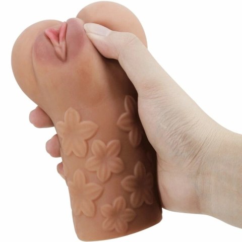 Crazy Bull BM-009236N-1 Masturbator anatomiczna maszyna intymna podwojny tunel TPR