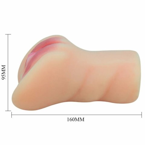 Crazy Bull Caroline - Masturbator anatomiczny model intymny z miękkiego silikonu TPR