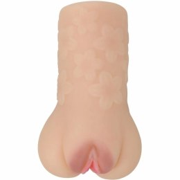 Crazy Bull Scarlet - Masturbator model anatomiczny z teksturą żebrowaną TPR