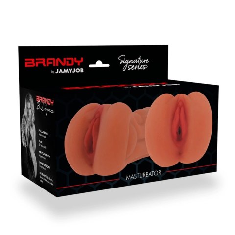 Jamyjob Signature Brandy - Anatomiczna maszyna intymna TPR kompaktowa