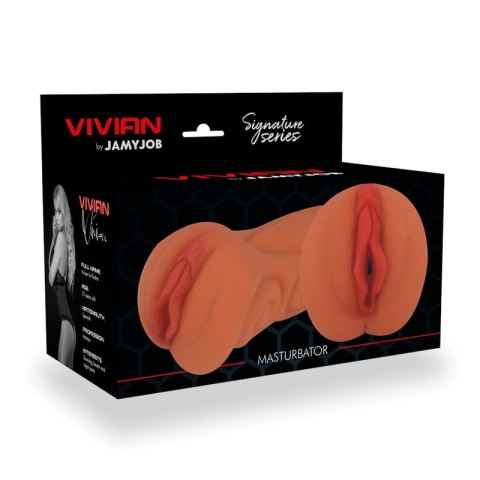 Jamyjob Signature Vivian - anatomiczna maszyna intymna TPR 16 cm