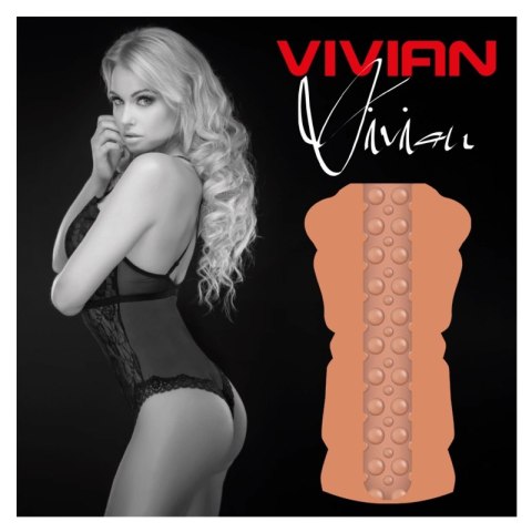 Jamyjob Signature Vivian - anatomiczna maszyna intymna TPR 16 cm