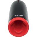 Jamyjob Spin-X - Intymna maszyna rotacyjno-grzewcza, silikon, ładowalna