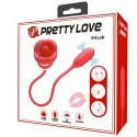 PRETTY LOVE Aliyah Red - Intymny stymulator ust o podwojnym systemie ruchu