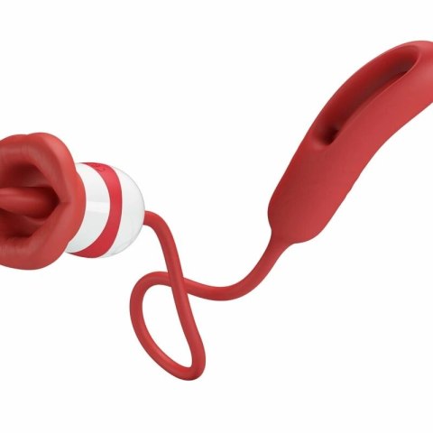 Romance Alyss Intymny Symulator Ust Czerwony 5 Trybow USB