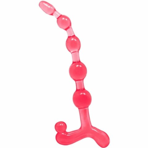 Baile Bendy Twist kulki elastyczne TPR czerwone 25 mm