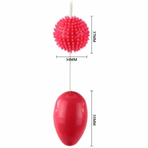 Baile Twin Balls połączone kulki do ćwiczeń mięśni, TPR/ABS