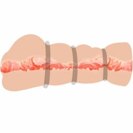 CRAZY BULL Model z Pierścieniami - Intymna Nakładka Anatomiczna Kompaktowa