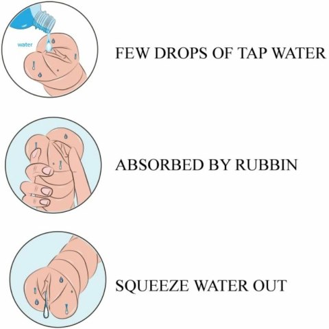 CRAZY BULL Waterskin Model 3 - kompaktowa maszyna intymna z systemem samosmarującym