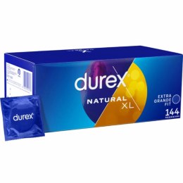 Durex Natural XL 144 szt. - prezerwatywy powiększone, lateksowe