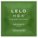 LELO HEX Organic prezerwatywy 3 szt. lateks organiczny L-arginina