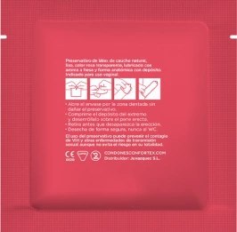 Confortex Strawberry 144 szt. prezerwatywy aromatyzowane lateksowe CE