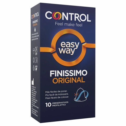 Control Adapta Easy Way Finissimo prezerwatywy 10 szt. aplikator 54mm