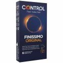 Control Finissimo prezerwatywy ultracienkie 6 sztuk, lateksowe 54 mm