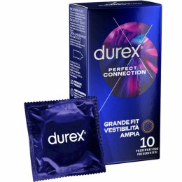 Durex Perfect Connection prezerwatywy silikonowe, grubsze, 10 sztuk