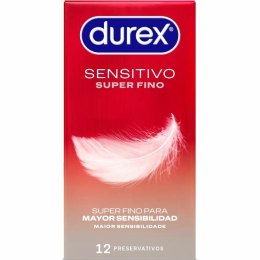 Durex Sensitive Total Contact 12 szt. ultracienkie prezerwatywy Sensi-Fit