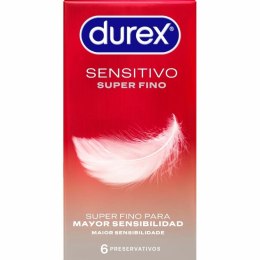 Durex Sensitive Total Contact 6 szt. - ultracienkie prezerwatywy 52 mm