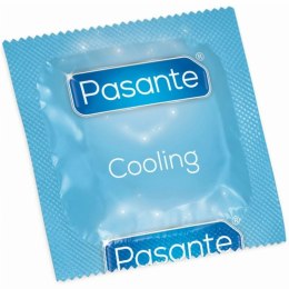 Pasante Cooling Sensation 144 szt. - prezerwatywy chłodzące, prążkowane