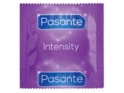 Pasante Ribs & Dots Intensity 12 szt. teksturowane prezerwatywy