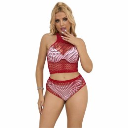 Subblime 952402 Komplet siateczkowy z rożowymi zdobieniami One Size