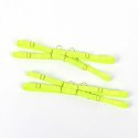 SUBBLIME 955281 Komplet z Naszyjnikiem i Detalami Fluorescencyjny Zielony L/XL