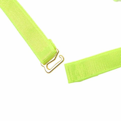SUBBLIME 955281 Komplet z Naszyjnikiem i Detalami Fluorescencyjny Zielony L/XL