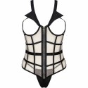 Livco Corsetti Laura LC 20215 Gorset z stringami S/M czarno-beżowy