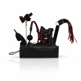 Bedroom Fantasies Crimson & Ebony Zestaw Akcesoriow 8-częściowy Deluxe