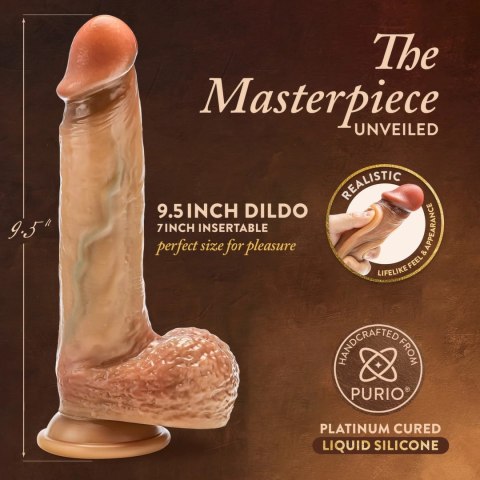Blush Renaissance Raphael 24 cm model z ruchomą powierzchnią i bazą przyssawką
