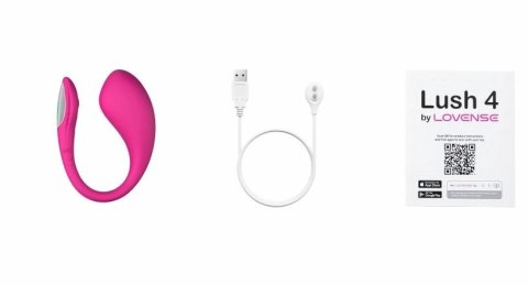 Lovense Lush 4 Model z Multikolorowym Podświetleniem LED, Bluetooth