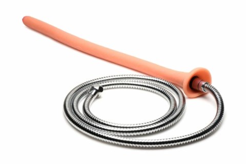 XR Brands Hosed 50 cm - silikonowa anatomiczna końcowka prysznicowa