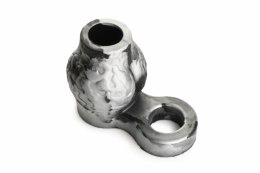 XR Brands Night Prowler silikonowy pierścień z uchwytem szary