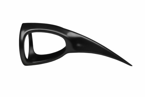 XR Brands Zestaw 10 Pierścieni Sensorycznych Claws Czarny - 5 Rozmiarow