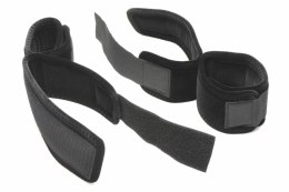 XR Brands Zestaw Manżet Nylonowych na Nadgarstki i Kostki Czarny