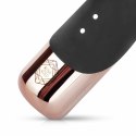 Rosy Gold Rabbit Thrusting System Black - 10 trybow, silikon, USB