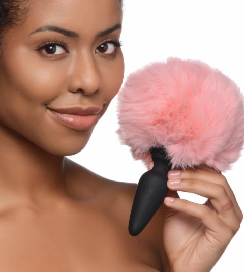 Tailz Snap-On Plug z 3 wymiennymi ogonami - silikonowy, czarny