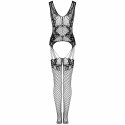 LivCo Corsetti Fashion Julove bodystocking czarny uniwersalny S-L