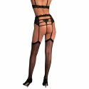 Livco Corsetti Fashion Soliana LC90424-1 Pas do Pończoch Czarny Koronkowy