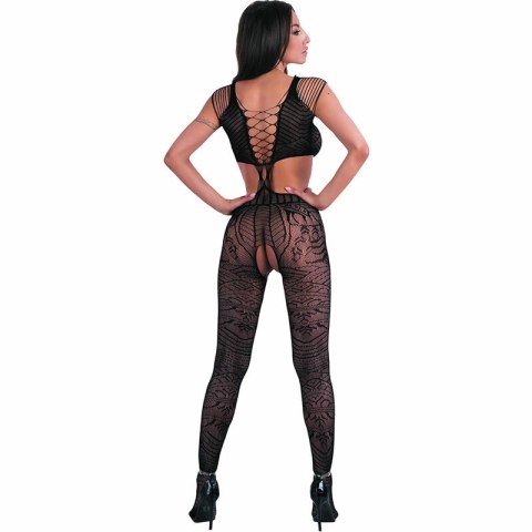 Livco Corsetti Fashion Tubiana czarny bodystocking, uniwersalny rozmiar