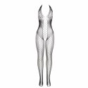 Subblime 951832 Bodystocking czarny, otwarte plecy, uniwersalny rozmiar