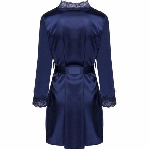 LivCo Corsetti Fashion Jacqueline LC 90249 granatowy komplet satynowy L/XL