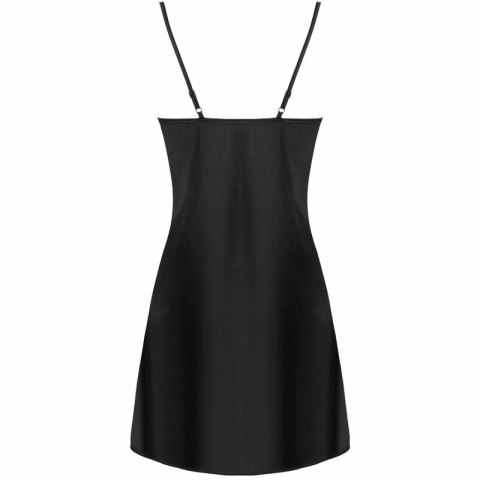 LivCo Corsetti Jacqueline LC 90249 Zestaw Satynowy z Koronką Czarny S/M