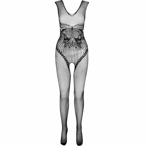 Passion ECO BS003 Bodystocking biały - ekologiczny, uniwersalny rozmiar