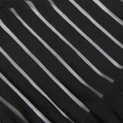 Subblime Body z paskami do pończoch czarne L/XL - wygodna bielizna