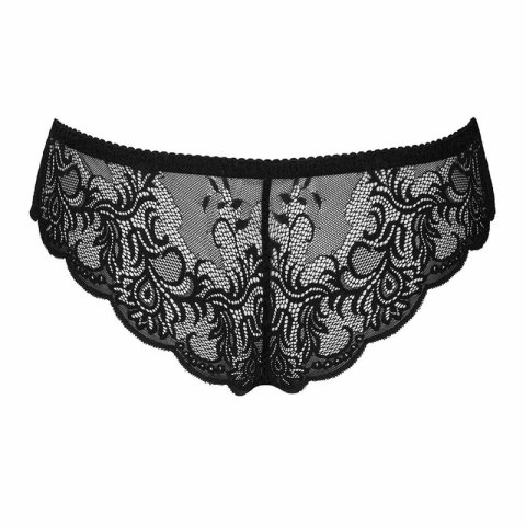Livco Corsetti Fashion Love Story figi bezszwowe z koronką L/XL czarne