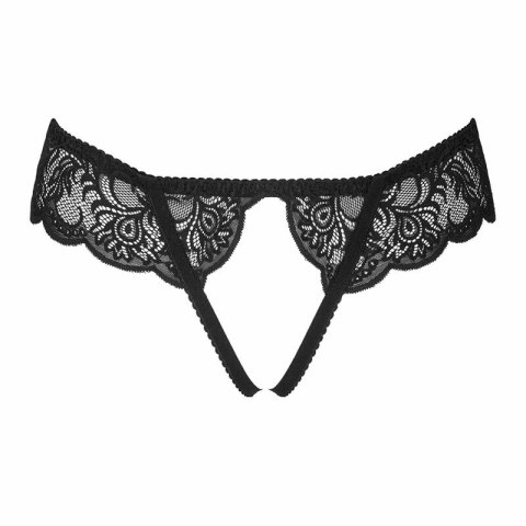 Livco Corsetti Fashion Love Story figi bezszwowe z koronką L/XL czarne