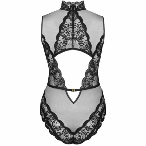 Livco Corsetti Sagen LC 90694 elegancki korpus z koronki czarny