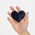 Secret Play WOW Heart Osłony na biust holograficzne czarne i rożowe