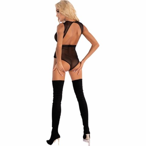 Livco Corsetti Fashion Lixpen LC 90612 - body czarne z koronką M/L