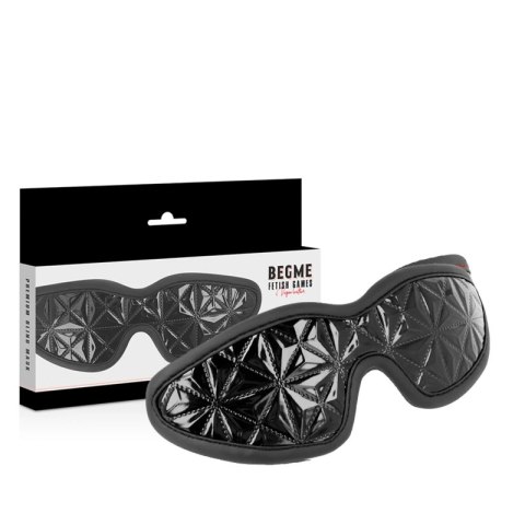 BEGME Maska Zakrywająca Oczy Premium Black Edition Neoprenowa Podszewka